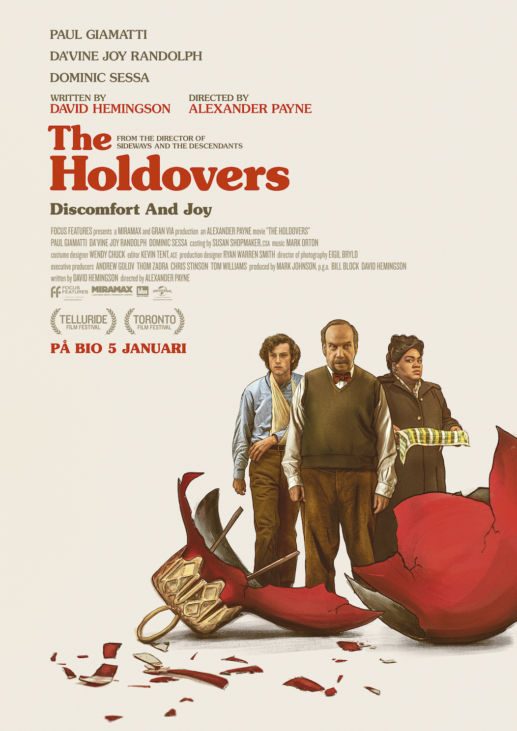 Omslag till filmen: The Holdovers